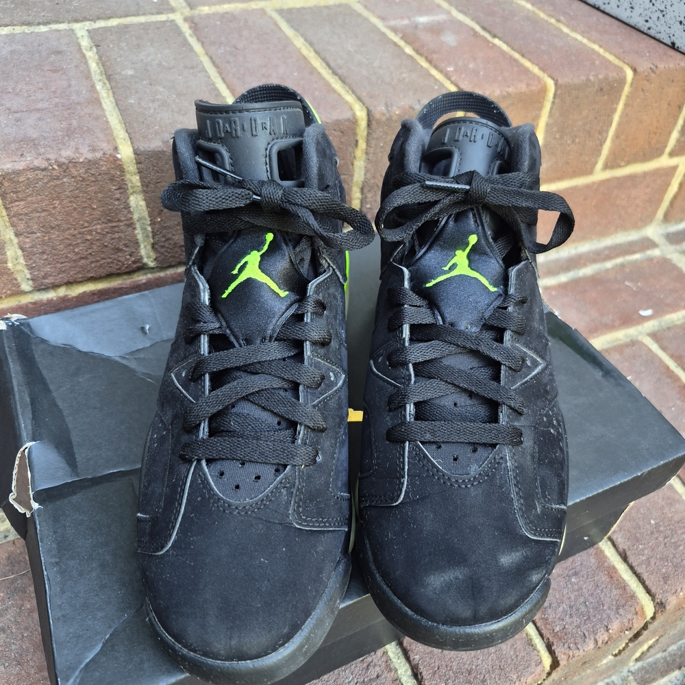 Air Jordan 6 Retro Electroc Green - Picture 6 of 6